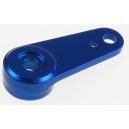 ALUM. CNC SERVO ARM (BLUE) (FUT/JR/HITEC)